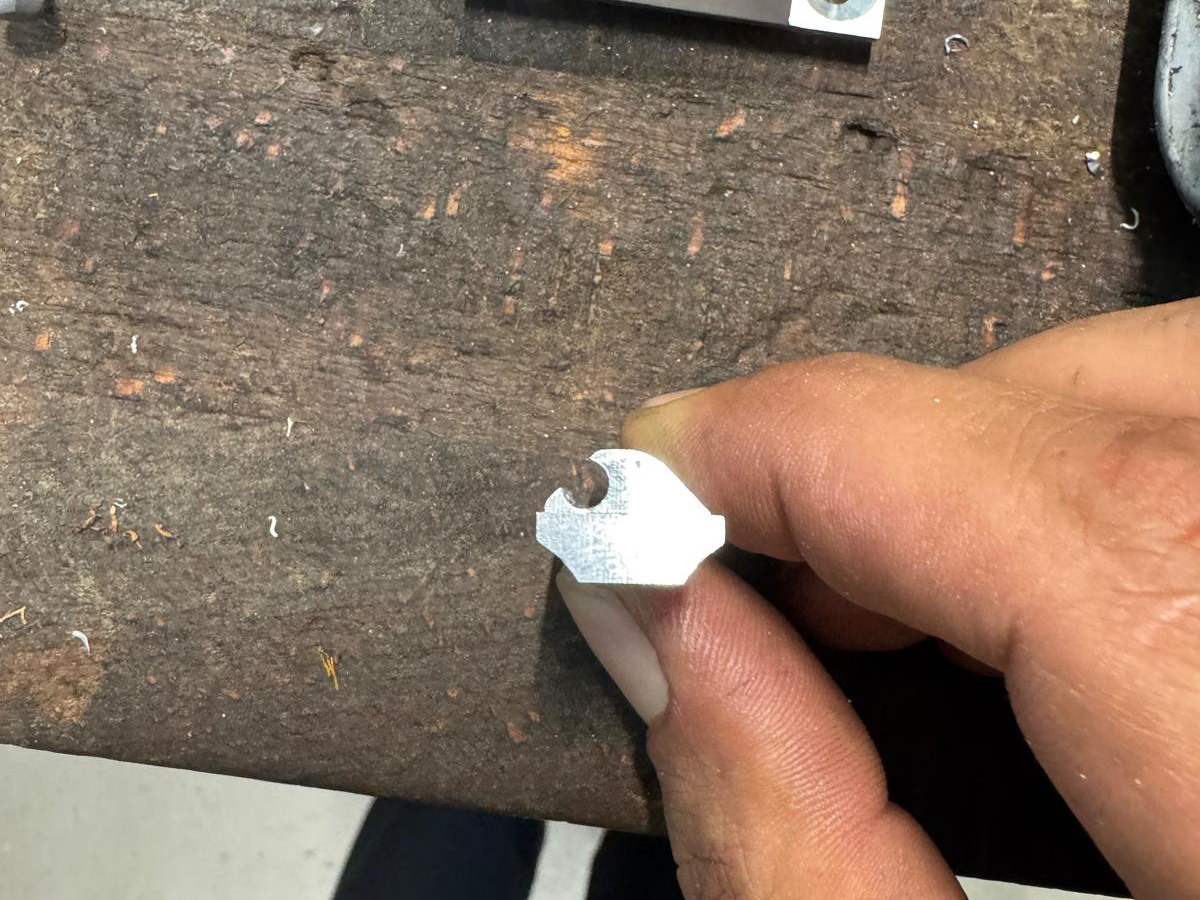 Photo 11 — CNC machined detail