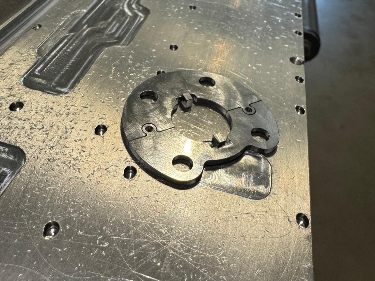 Photo 14 — CNC machined detail