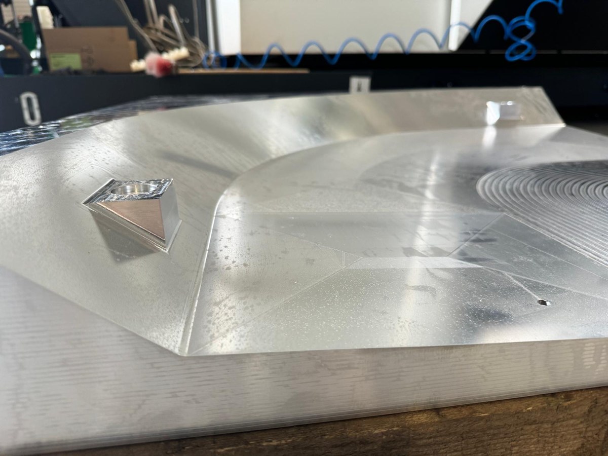 Photo 31 — CNC machined detail