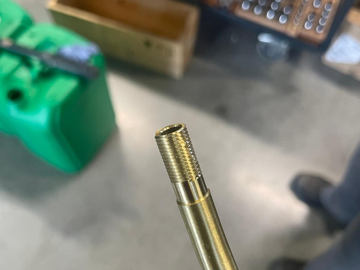Photo 33 — CNC machined detail