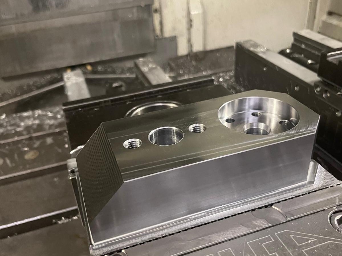 Photo 41 — CNC machined detail