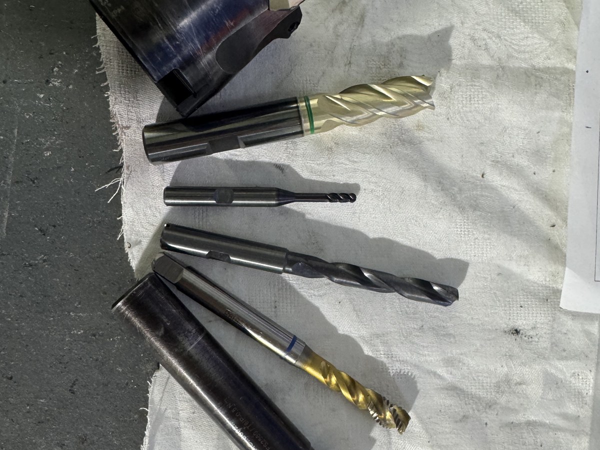 Photo 8 — CNC machined detail