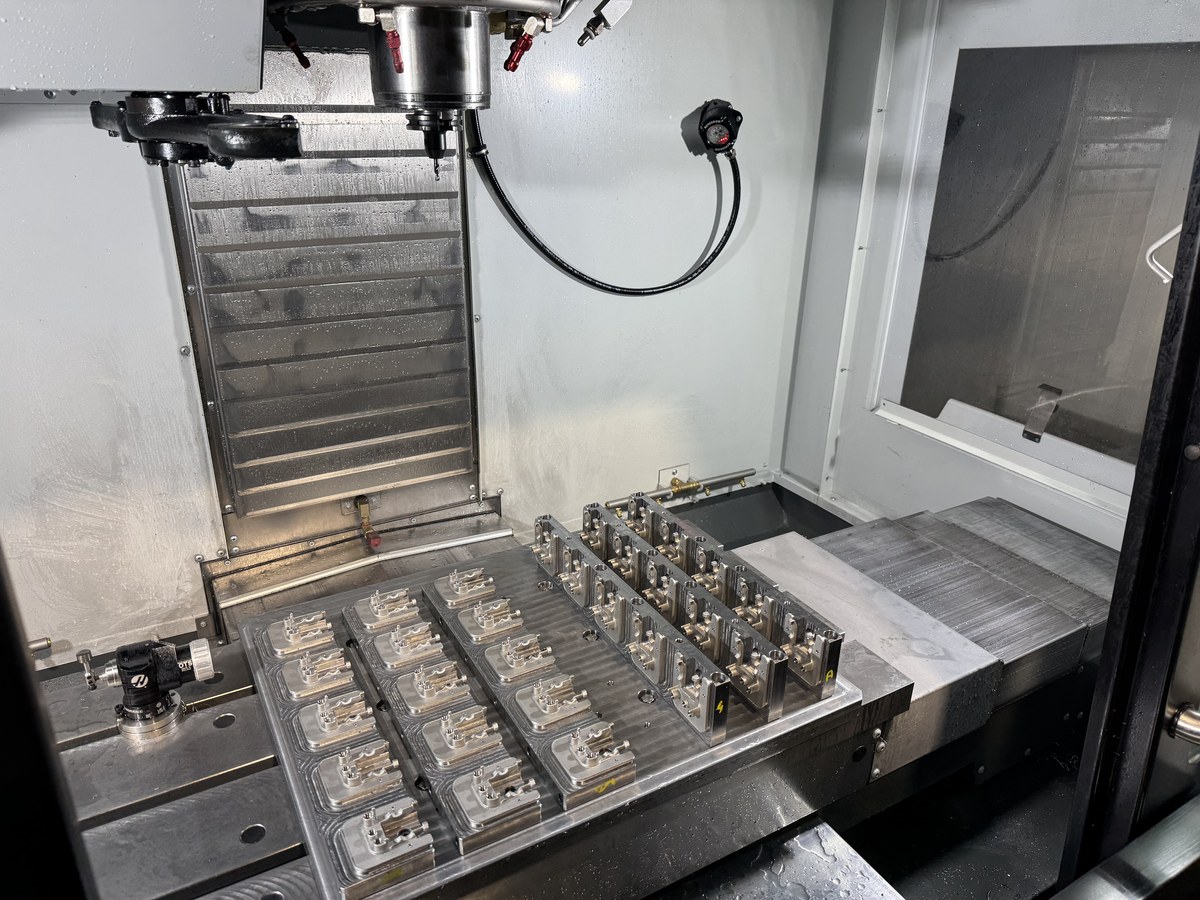 Photo 9 — CNC machined detail